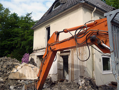 Rix Tiefbau GmbH - Abbrucharbeiten in Hamburg-Sülldorf