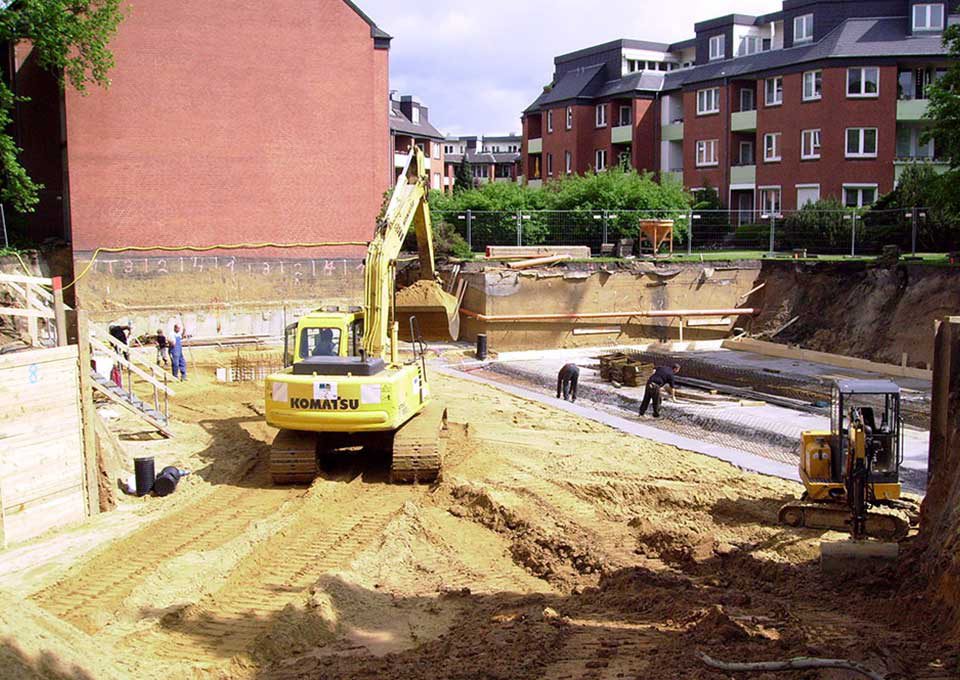 Tiefbau und Ausschachtungsarbeiten in Hamburg