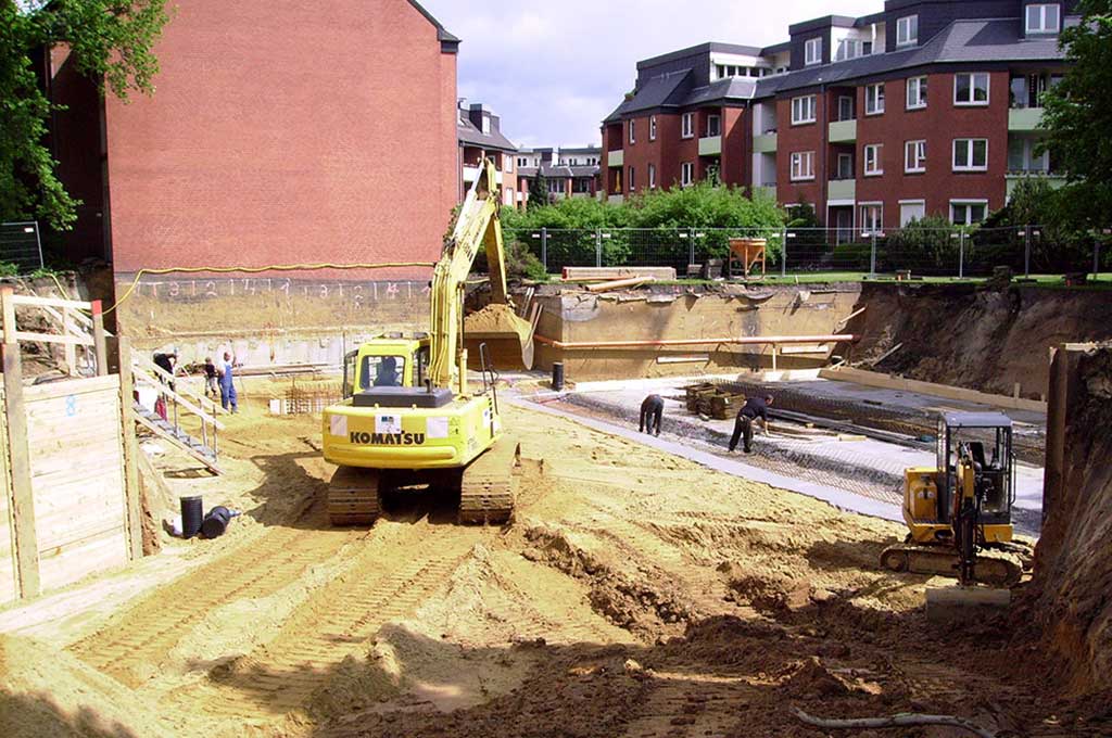 Tiefbau und Ausschachtungsarbeiten in Hamburg